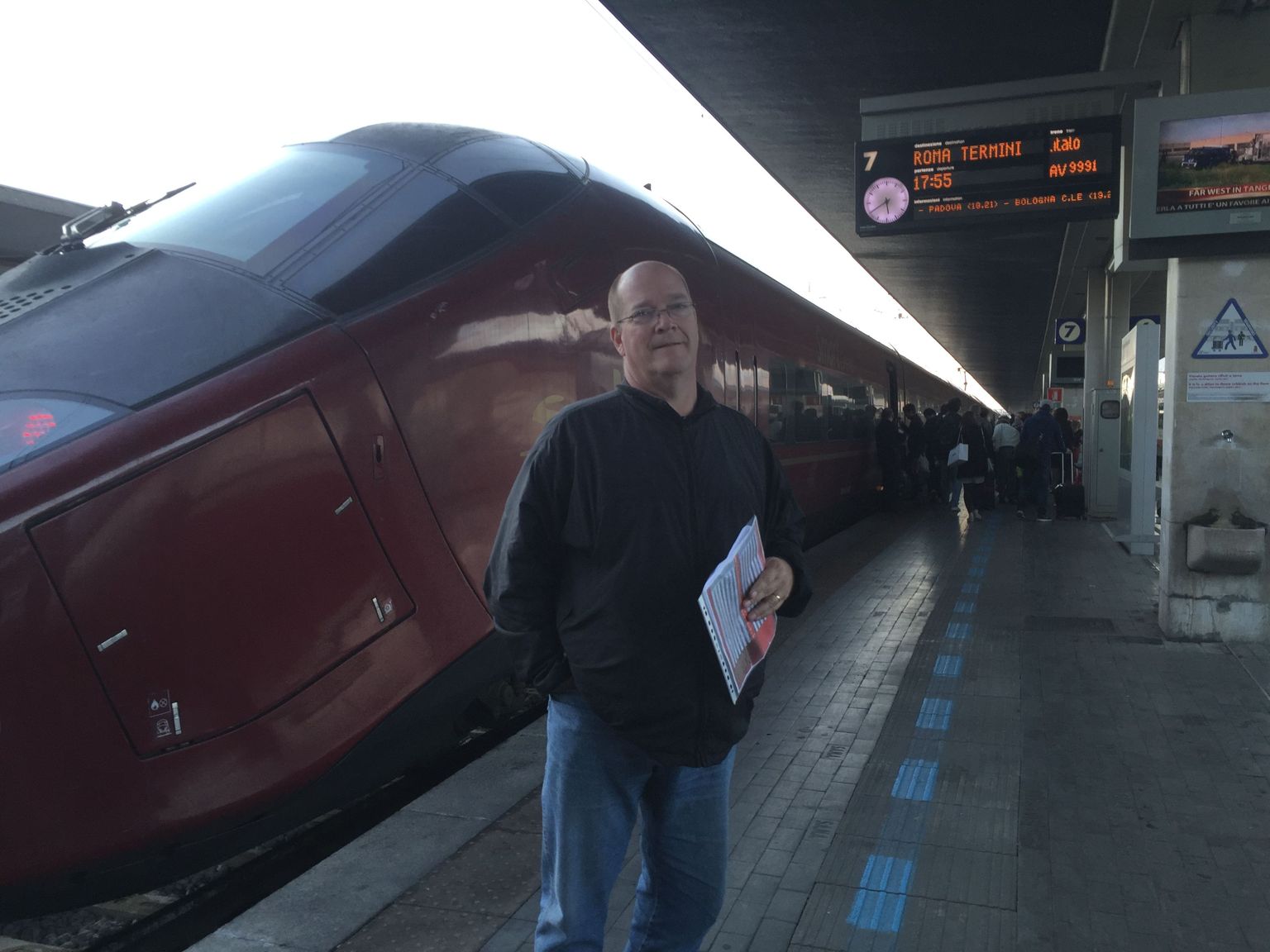 High Speed Train from Florence to Venice!