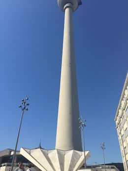 Photo of This is where the office is to get your bike There is a red flag in the middle of Alexander Platz where we meet the group. The office of the tour bike shop is located right around where the flag is. The best way to get there is to look at the ... , Conchita A - July 2015