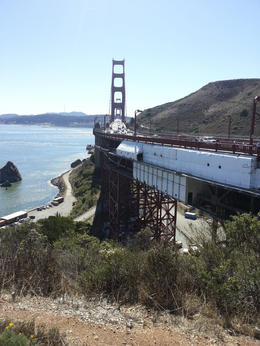 Photo of Viator VIP: Early Access to Alcatraz and Exclusive Cable Car Sightseeing Tour Golden Gate Bridge vista point - November 2013