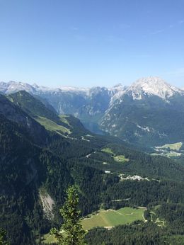 Photo of View from Kehlsteinhouse Photo taken through a window in one of the rooms at the Eagle's Nest. , Mary M - August 2015