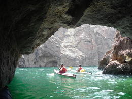 Photo of Black Canyon Kayak Day Trip from Las Vegas Kayaking the crystal clear waters of the Colorado River honestly made for an exciting and very scenic day., Eric - July 2016