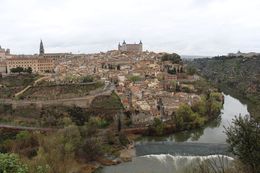 Photo of Toledo on a very wet, overcast day We were on the tour of Toledo, it's a great place, but we got soaked. , Rose A - May 2016