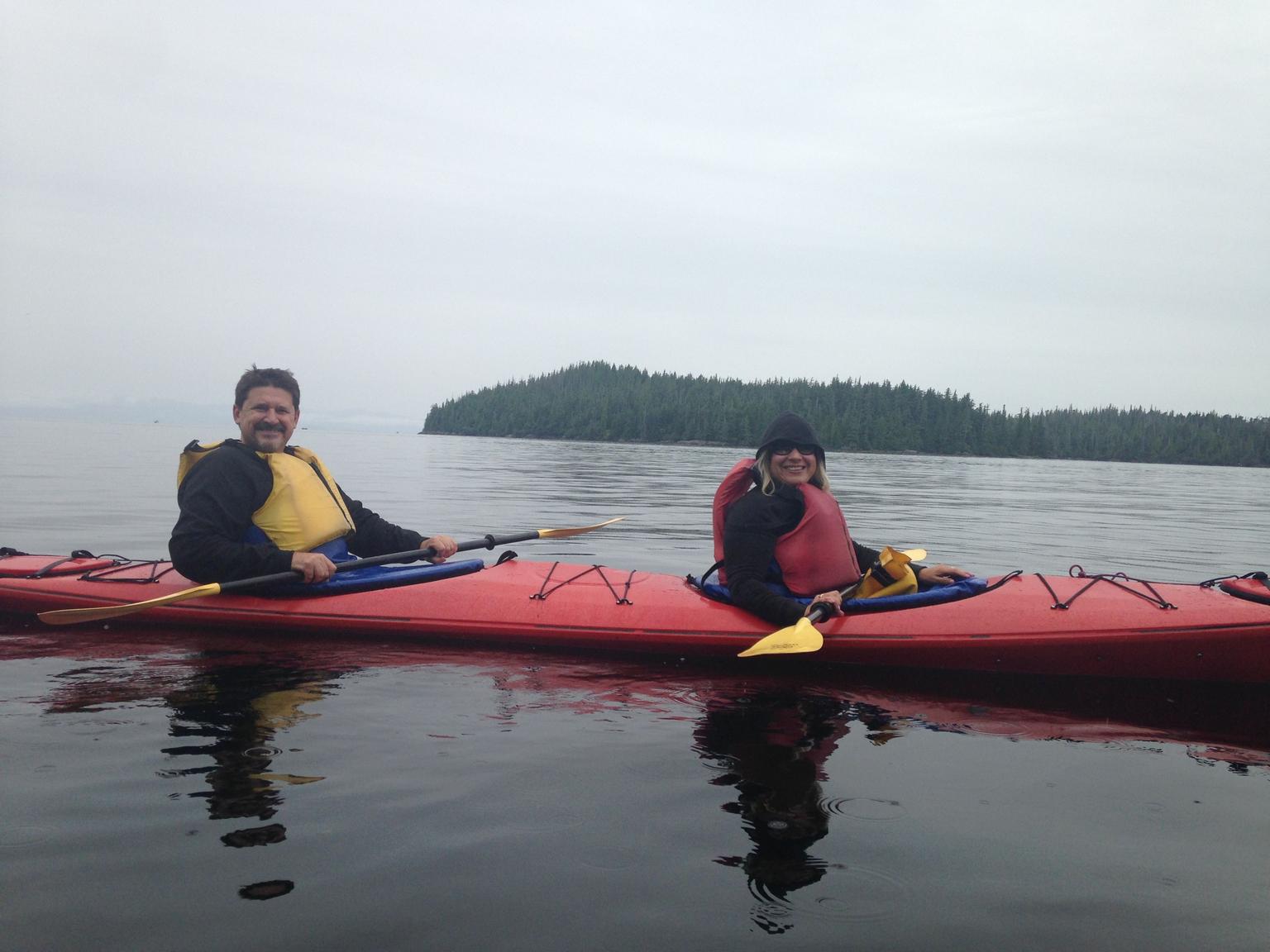 Kayaking Around Eagle Island