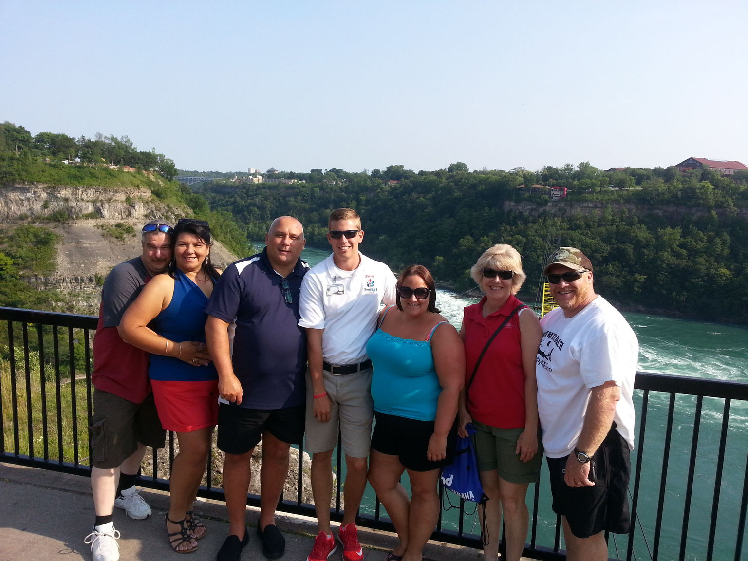 Niagara Falls Canada with a great tour guide.