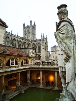 Photo of Stonehenge, Windsor Castle and Bath Day Trip from London Second level view of the Roman bath, Benjamin C - December 2010