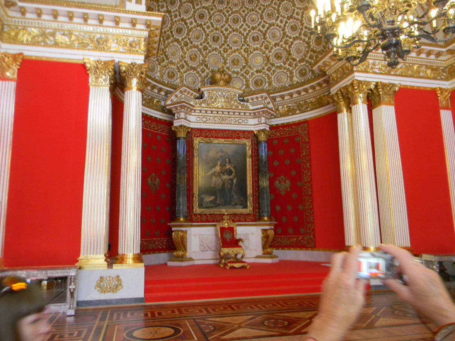 The small throne room (under renovation)