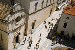 Photo of Dubrovnik Placa (Stradun) A view of the Placa (Stradun), the main street of the Croat city of Dubrovnik - June 2011