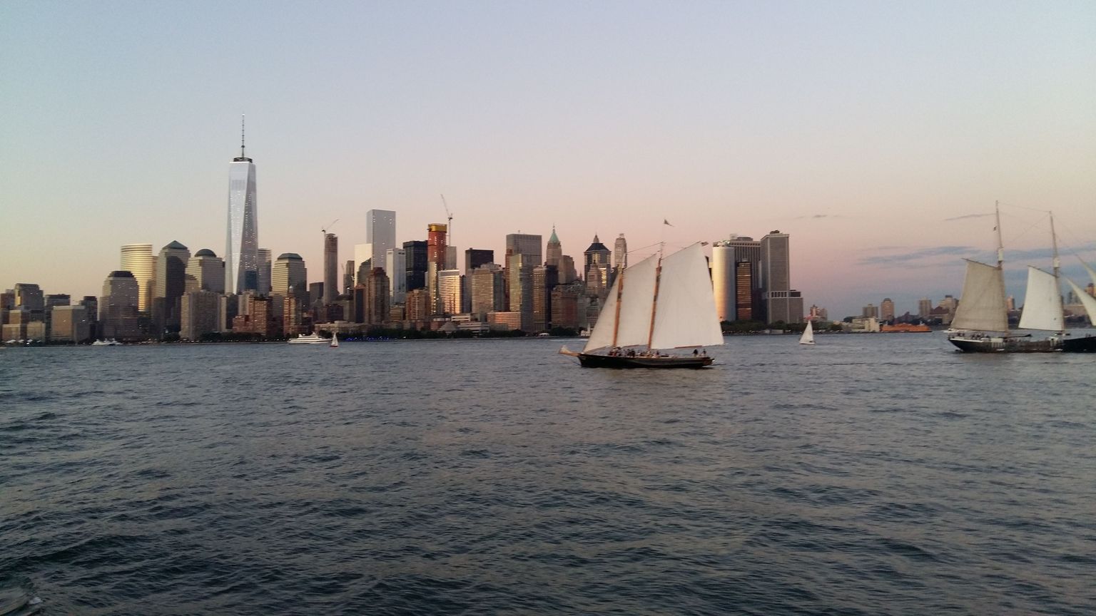 Vue depuis le bateau