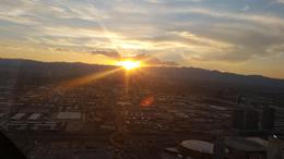 Photo of Beautiful Vegas Sunset Vegas Strip and Hoover Dam Twilight Helicopter Tour, Kelly - September 2016