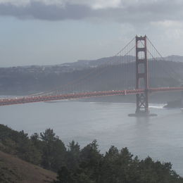 Photo of Golden Gate Bridge View of the beautiful bridge and bay on our way back from Sausalito. , Debbi B - December 2015