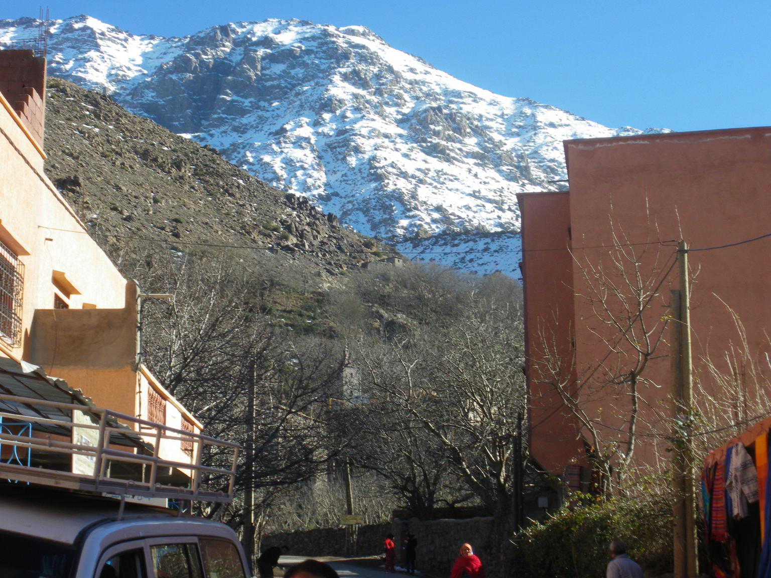 the high atlas mountains