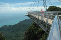 Photo of Cable Car Ride, Langkawi Island The bridge, what a view over the mountains. Just don't look down!, Jeff - February 2008
