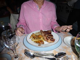Photo of Dinner at the Tango Showat Los Angelitos This is one of the most delicious steaks I have ever eaten and BIG!!! , Marie I - April 2016