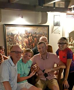 Photo of Family together for Bavarian Evening All the Ralph's enjoying a memorable evening in Munich, Germany , david.a.ralph - September 2016
