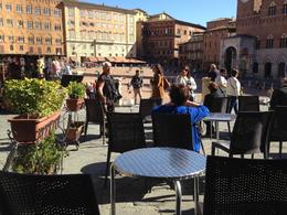 Photo of Siena center square One of our stops in Siena - looking out onto the central plaza of the city. , Dawn O - November 2013