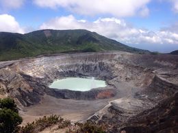 Photo of View from the top Perfect weather allowed us a gorgeous view at the top of the volcano. It is a short, easy walk to the top, with only minimal steps and incline. , Meredith S - April 2016
