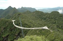 Photo of Cable Car Ride, Langkawi Island The bridge, view from above. You can walk all the way down., Jeff - February 2008