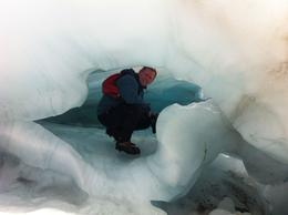 Photo of Exploring an Ice Cave The Glacier is a constantly changing environment, so every tour is different. If you are fortunate, you will see unique and beautiful formations in the ice. My group was lucky enought that we found ... , Richard F - November 2012