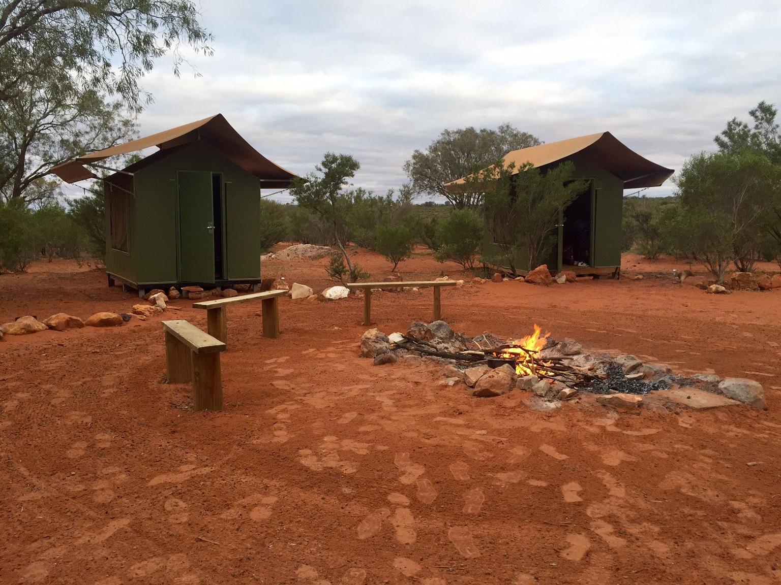 Glen Helen campsite