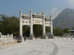 Photo of New Gate, Giant Buddha New Entrance Giant Buddha, Lantau, on tour by Anthony Partridge, Anthony P - December 2009