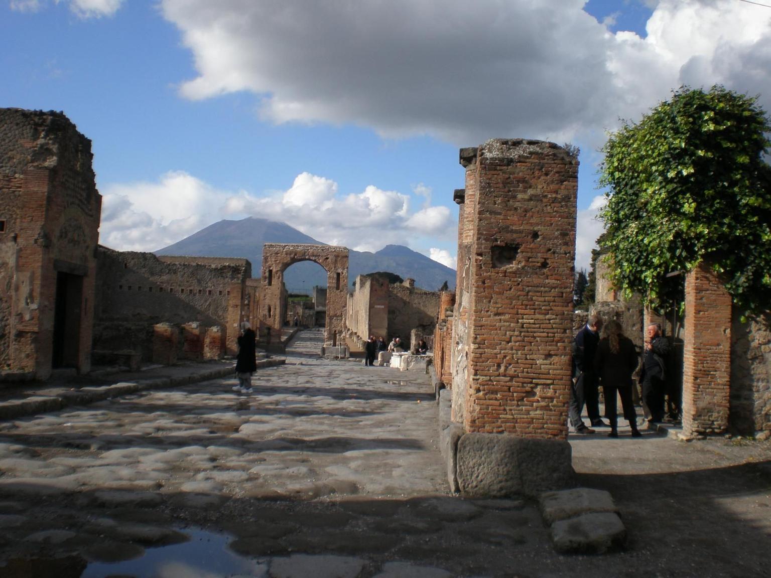 A street in Pompeii