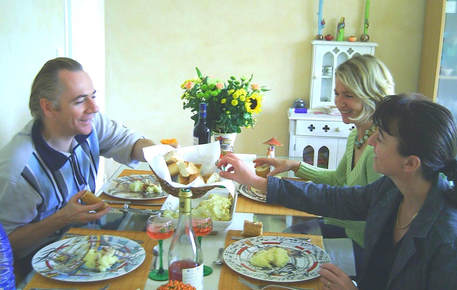 Dinner with Parisian hosts