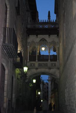 Photo of The and quot;Bridge of Sighs and quot; This bridge is a and quot;copy and quot; of the Bridge of Sighs located in the Gothic quarter of Barcelona. It is one of the interesting sights from our Walking tour. , Alan P - March 2011