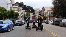 Photo of Touring North Beah on a Segway, San Francisco The San Francisco Waterfront Segway Tour brings you to North Beach. - July 2011