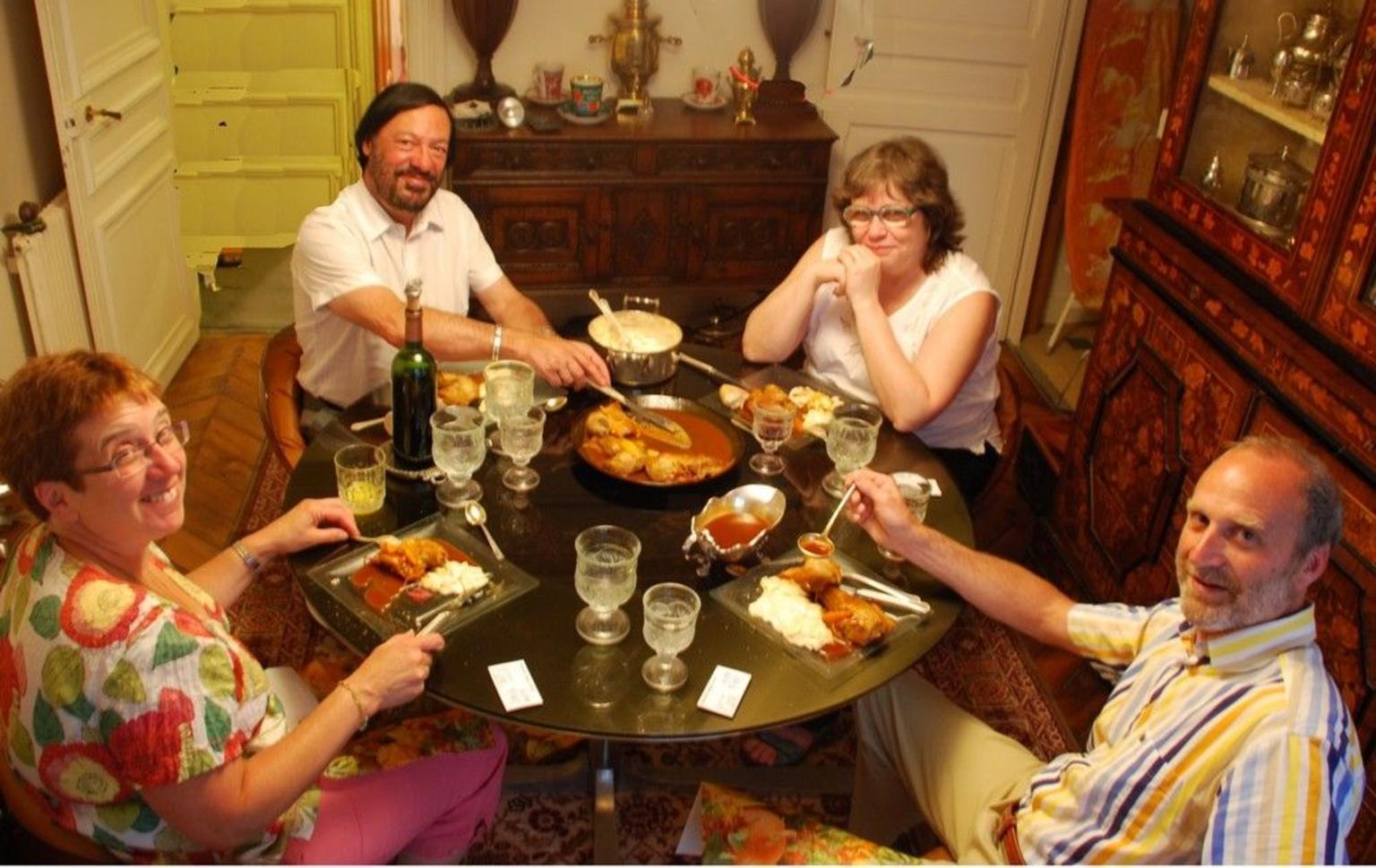 Dinner with Foreign Guests