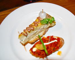 Photo of Tapas One of the plates of Tapas that we were able to choose while at our first Tapas bar on the tour. , Alan P - March 2011