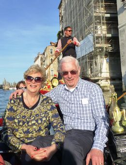 Photo of Alan and Ellen from Holland 10th anniversary Nice gondola trip of 35 min. in one of the boats is a singer and accordionist, it was fun and the dinner in the restaurant afterwords was perfect. More than expected, good food and nice wine nice ... , Alan Edward N - April 2015