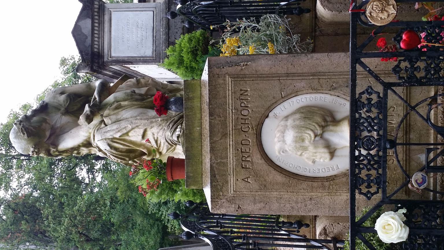 Paris' Pere LaChaise Gravestone