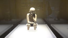 Photo of Museum Botero - Bogotá The thinker, meaning spirituallity. Botero museum, Bogotá. , Paulo Roberto Silva - May 2014