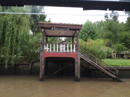 Photo of Tigre Delta Day Trip from Buenos Aires Picture from the boat. it is a landing for the small boats for local people. All commute is done by boats. Grocery shopping too. , Maria M - January 2016