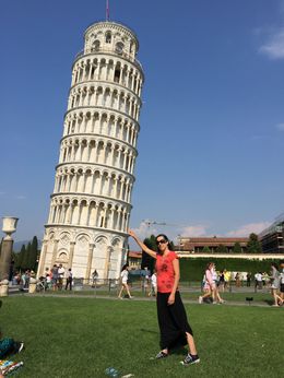Photo of Had to do it... You're not supposed to stand on the grass though. Fortunately we got it before they kicked everyone off. , Lucas - July 2015