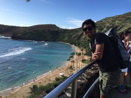 Photo of Hanauma Bay, Oahu selfie with a beautiful hanauma bay. I just fall in love with Hawaii , AMMARIT B - December 2014