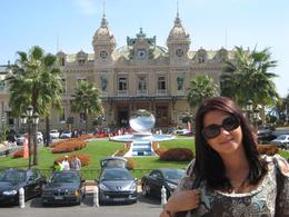 Photo of The Grand Casino, Monte Carlo Rahela. Back ground is The Grand Casino in Monte Carlo. sep. 2009, Dmitriy M - September 2009