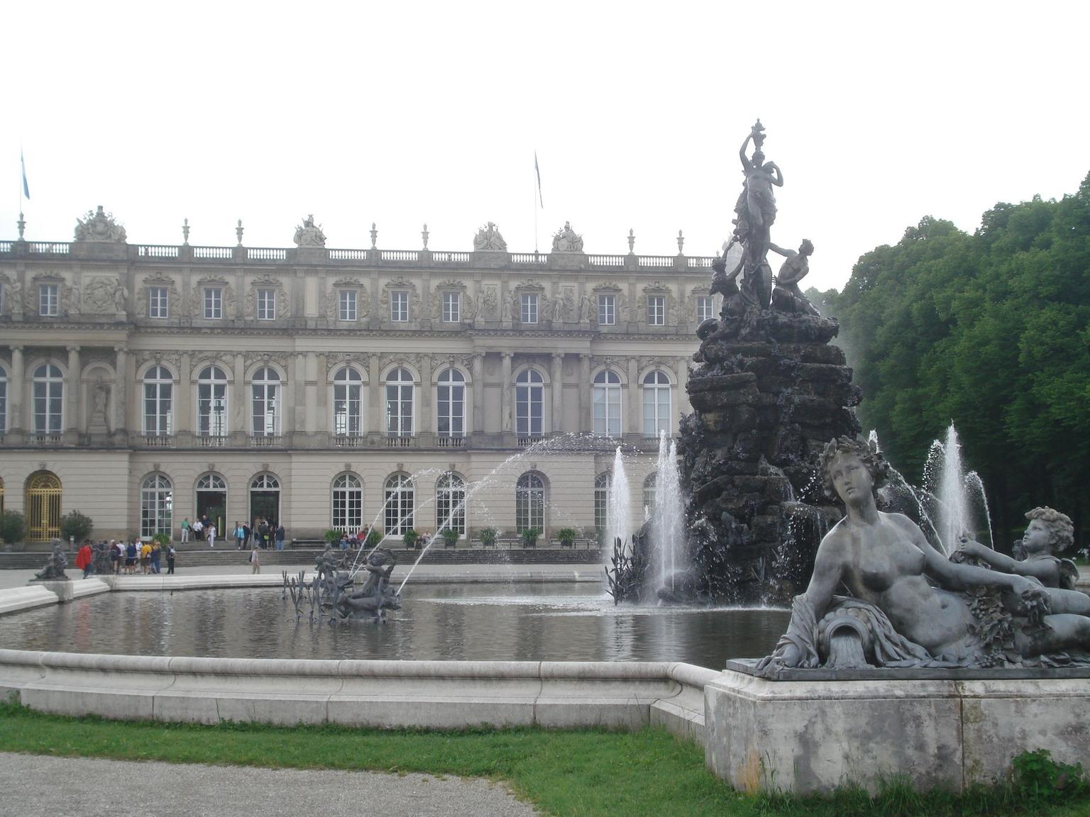 Walking to Herrenchiemsee Castle