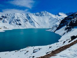 Photo of Cajon del Maipo Lagoon Spectacular view of the lagoon from our tour group's picnic spot. , mikesf - August 2015