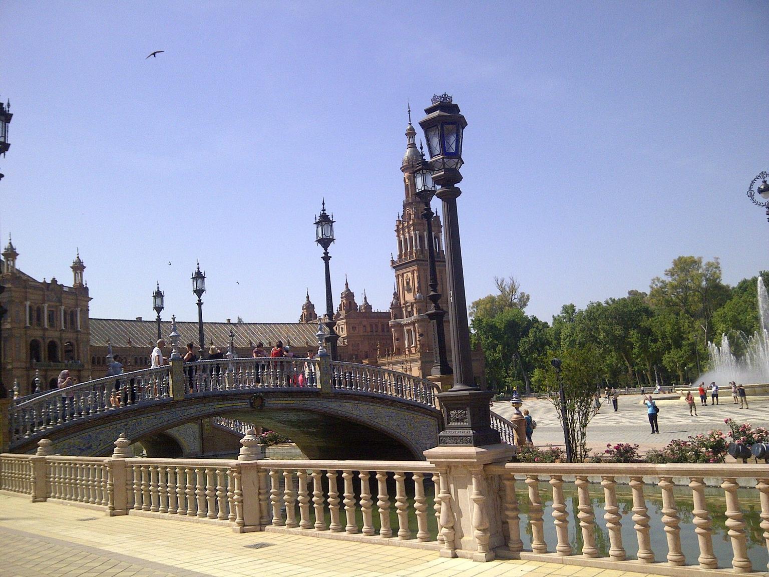 Seville:  ancient  and quot;welcome centre and quot;