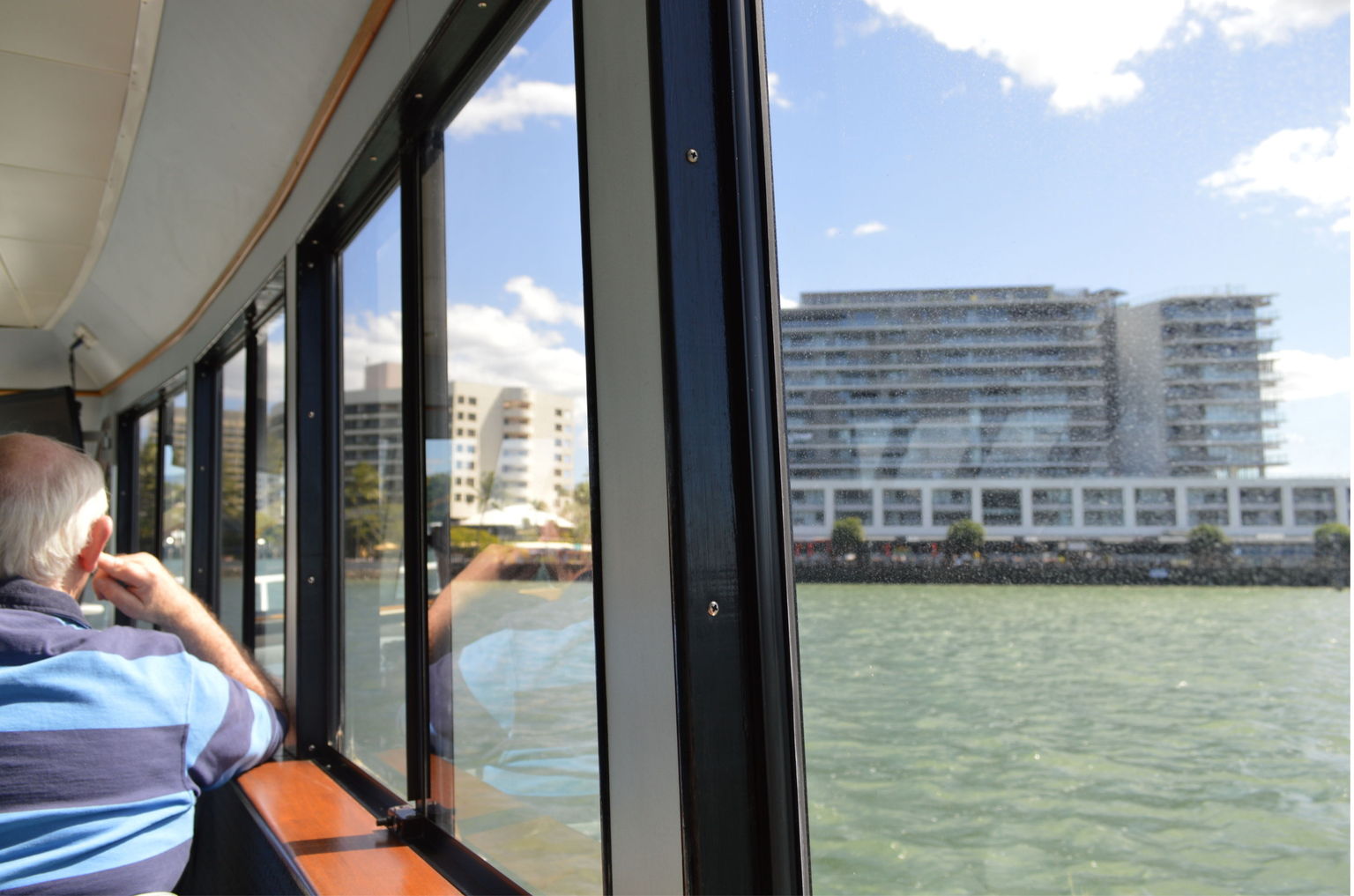 View from the boat
