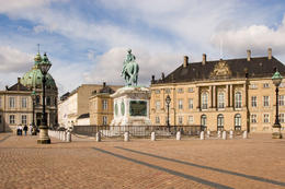 Photo of Amalienborg Palace Amalienborg Palace, the winter residence of the Danish Royal Family - May 2011