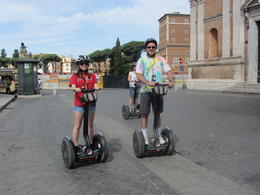 Photo of Italy 2012 147 Segway training in progress. They did a good job with the training and the tour was great! Wayne Somero with daughter Jess who is studying abroad in Florence. , Wayne S - June 2012