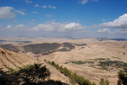 Photo of Landscape in Jordan - view from Mount Nebo Landscape in Jordan - view from Mount Nebo - November 2011