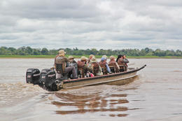 Photo of 4-Day Amazon River Luxury Cruise from Iquitos on the 'Aria' Boating out to the jungle - December 2013