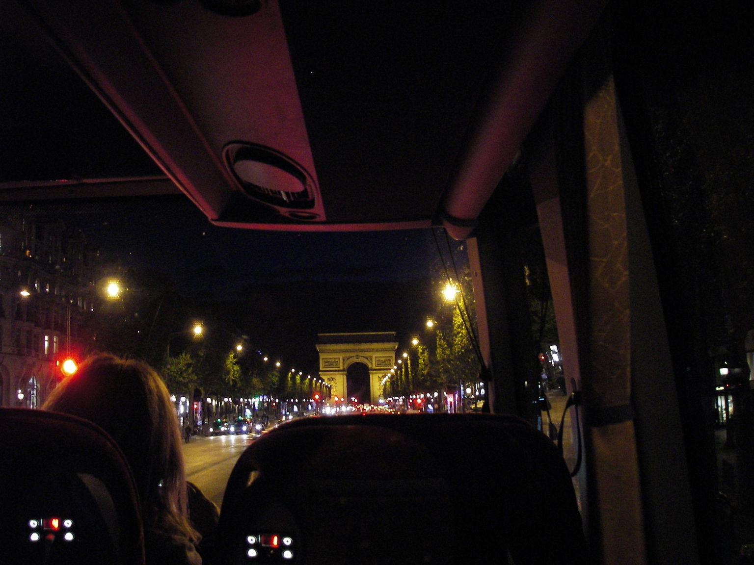 Champs elysees by night