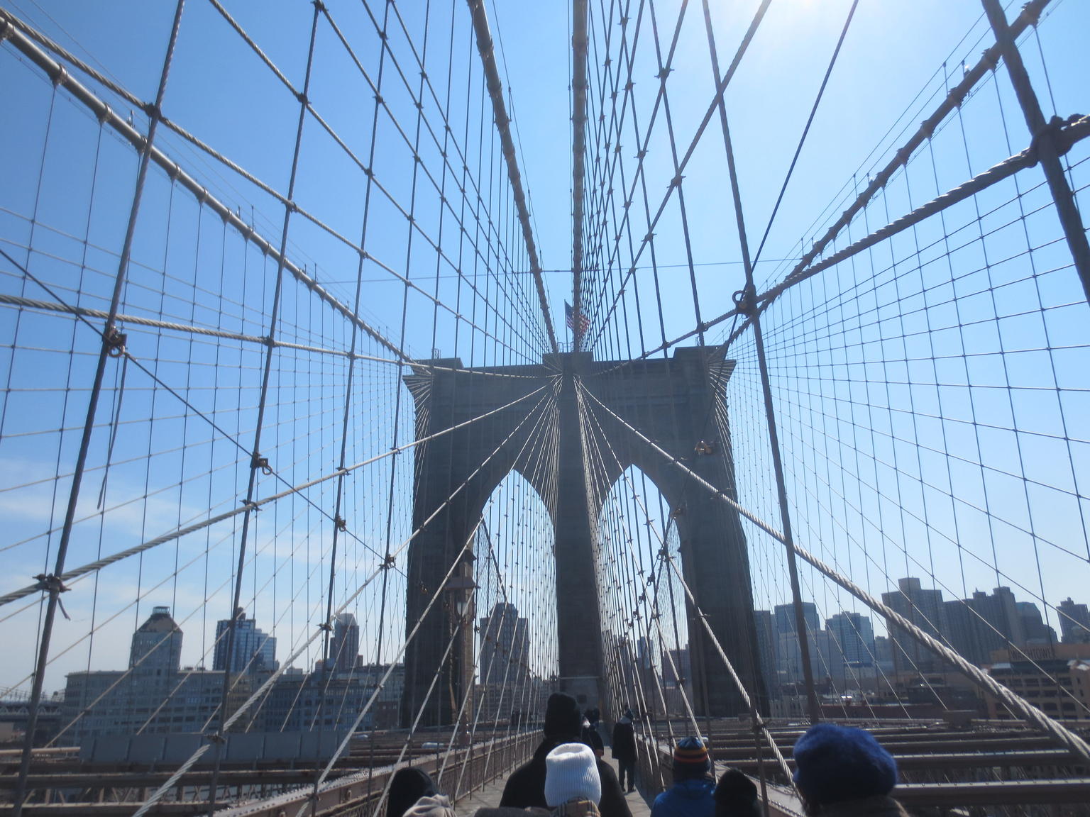 On Brooklyn Bridge