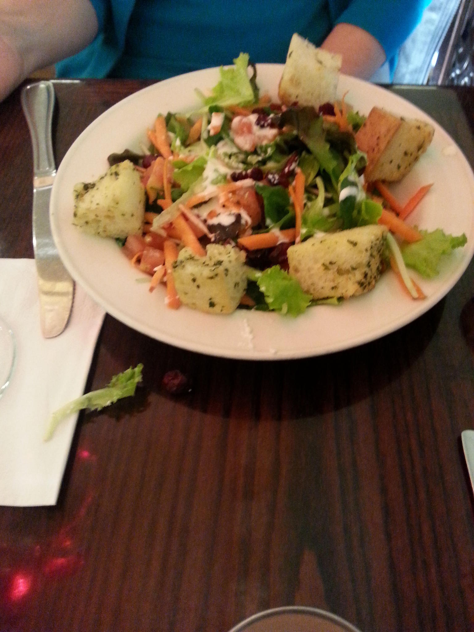 Great salad at the Venice Hard Rock!