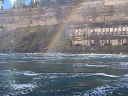 Photo of Niagara Falls Rainbow While on the Maid of the Mist, it was fun to look over and see this rainbow in the mist! , Cynthia F - October 2015
