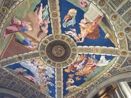 Photo of Ceiling One of the amazing ceilings in rooms leading to the Sistine Chapel perhaps Borgia Apartments? , Julia E - August 2016